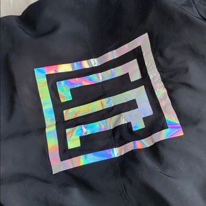 Zara bomber with cool  holographic